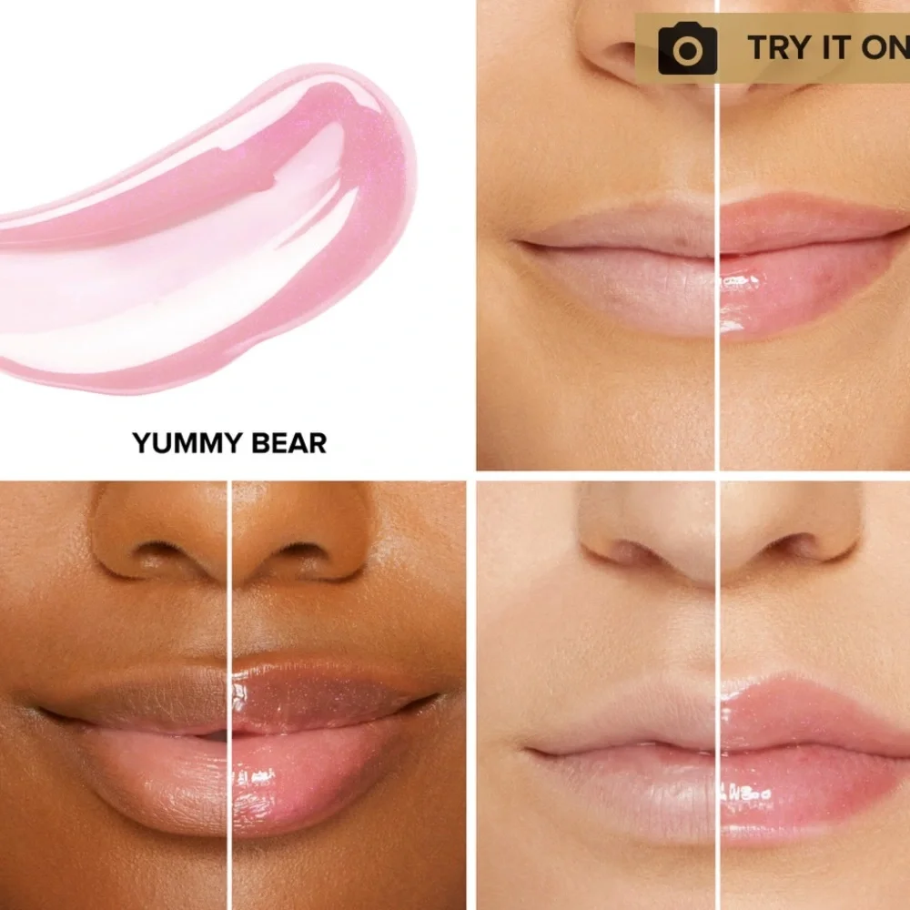 Too Faced Lip Injection Maximum Plump in Yummy Bear smells like gummy bears 🐻